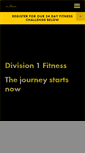 Mobile Screenshot of division1personaltraining.com
